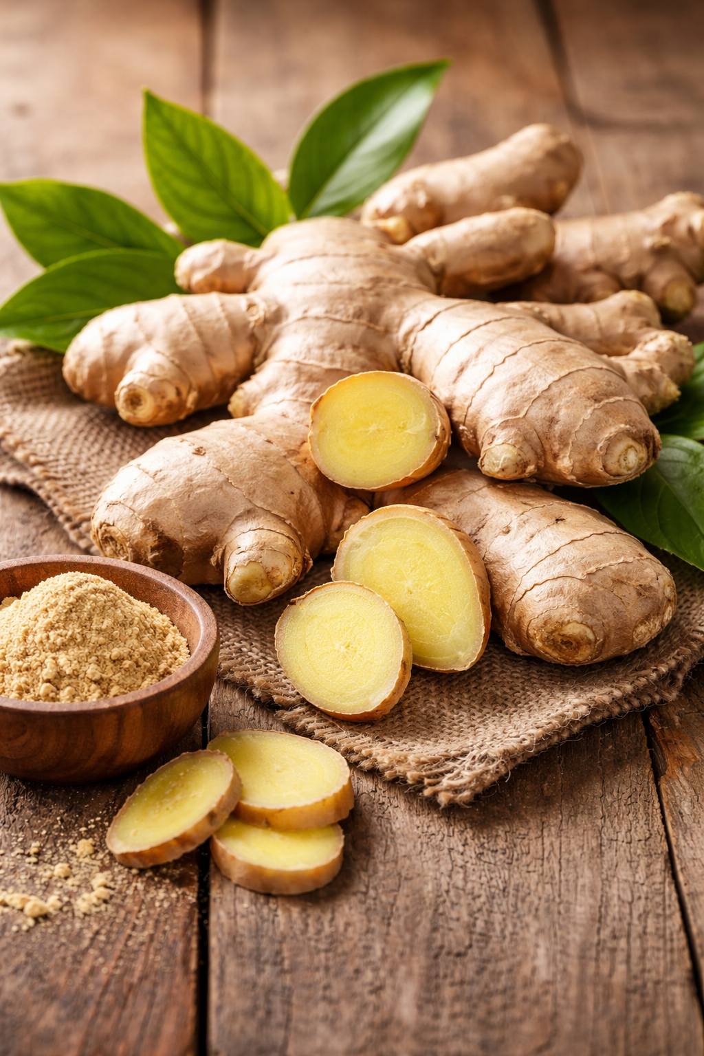 Fresh ginger root, wholesale produce